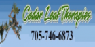 Cedar Leaf Therapies