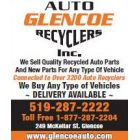 Glencoe Auto Recyclers Inc